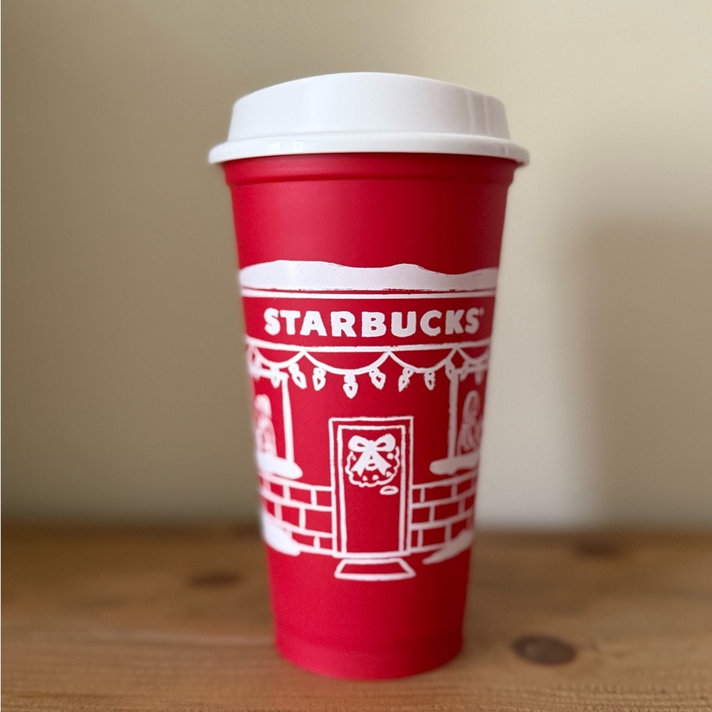 Brand New! Starbucks red cup 2025
